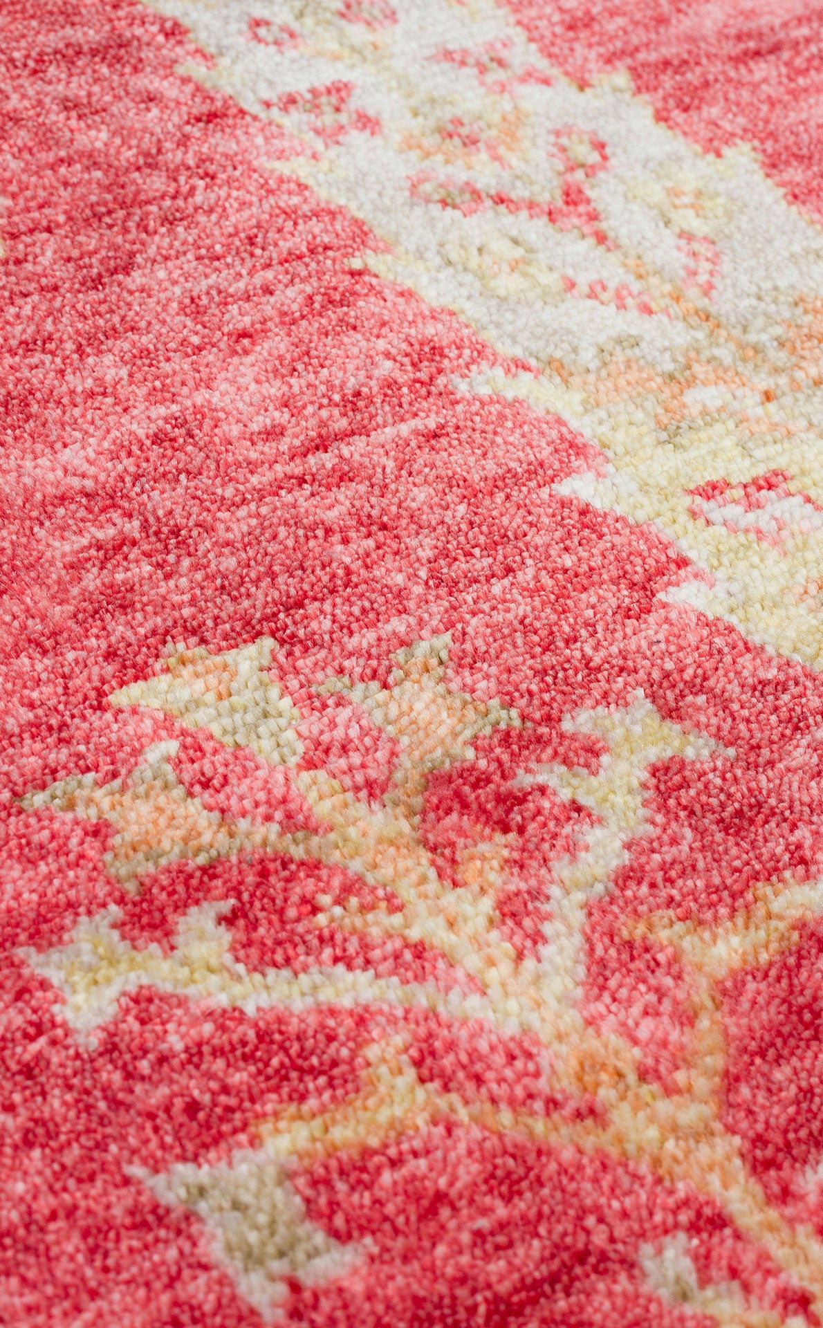 ZR 08 RED AUTUMN Q  - ZARA - Otantik Desenli, Özel Tezgahlarda Üretilen Modern Uşak Halısı