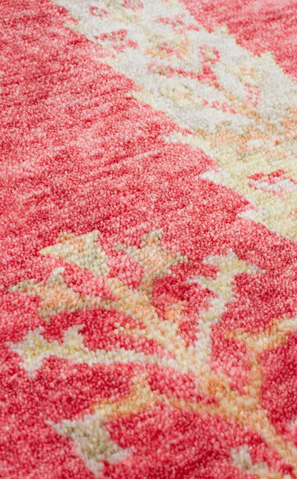 ZR 08 RED AUTUMN Q  - ZARA - Otantik Desenli, Özel Tezgahlarda Üretilen Modern Uşak Halısı