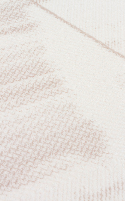 LKY 03 CREAM BEIGE  - LYKIA - Sade ve Modern Akrilik Makine Halısı