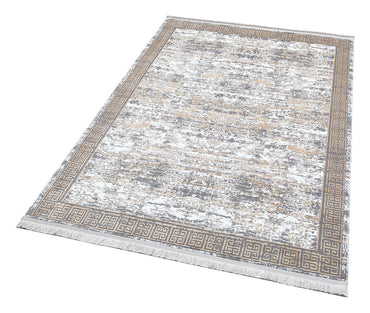 ST 12 BEIGE GOLD XW  - SATEEN - Hav Toz Vermez Yıkanabilir Kaymaz İnce Dokuma Modern Halı 