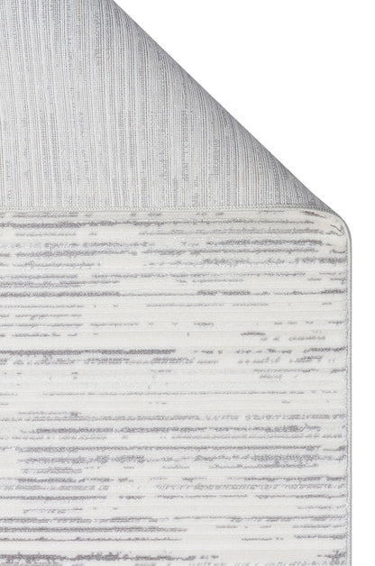 Nora NOR 03 Silver Günlük Kullanıma Uygun Modern Halı Yıkanabilir, Kaymaz Taban, İnce, Toz Vermez