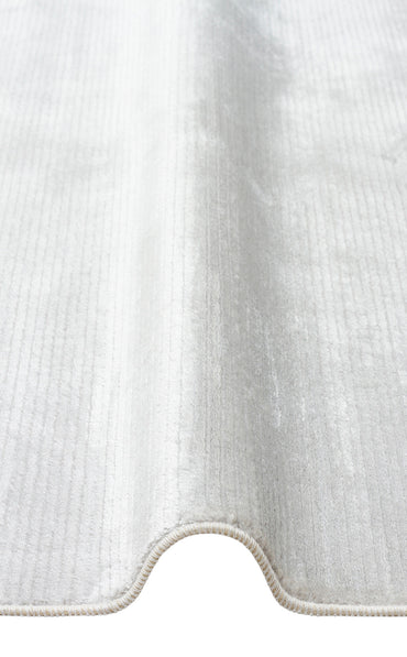 ST 907 SILVER  - SATEEN LUX - Hav Toz Vermez Modern Halı