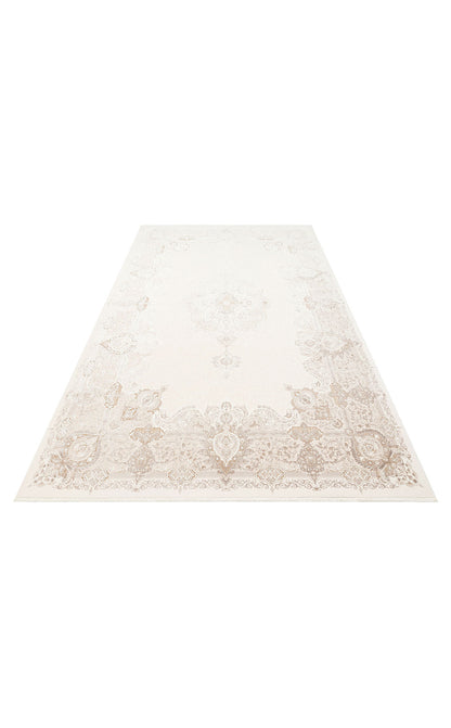 PLM 01 CREAM BEIGE  - PALMIRA - Yüksek Kaliteli Sık Dokuma Modern Salon Halısı