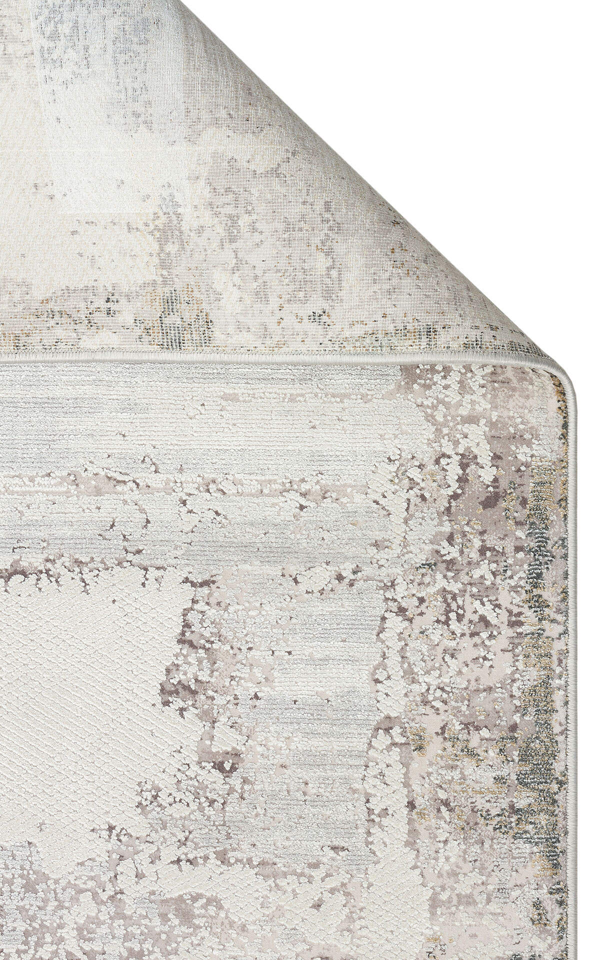 PLM 02 CREAM GREY  - PALMIRA - Yüksek Kaliteli Sık Dokuma Modern Salon Halısı