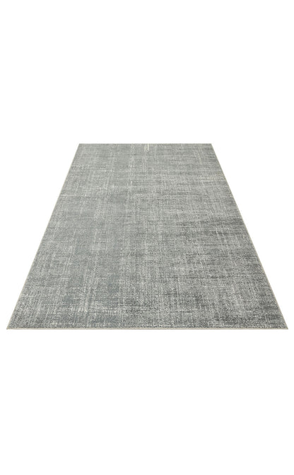 Kalahari KLH Gri - Modern Gri Düz Desenli Salon Halısı