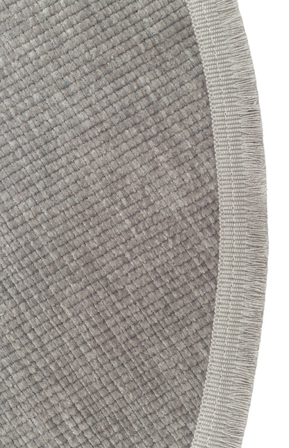 Liza LIZ 01 Gri Q - Düz Pamuk Dokulu Kilim Kaymaz Tabanlı, Yıkanabilir, Uzun Ömürlü Kilim