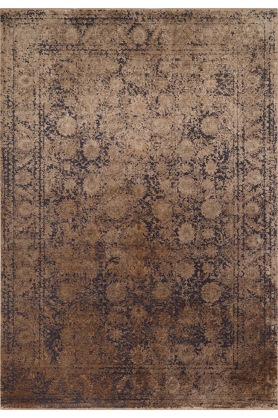 Empera Halı GORDION 6076 PATİNA Geometrik Desenli Oturma Odası, Antre ve Mutfak Halısı