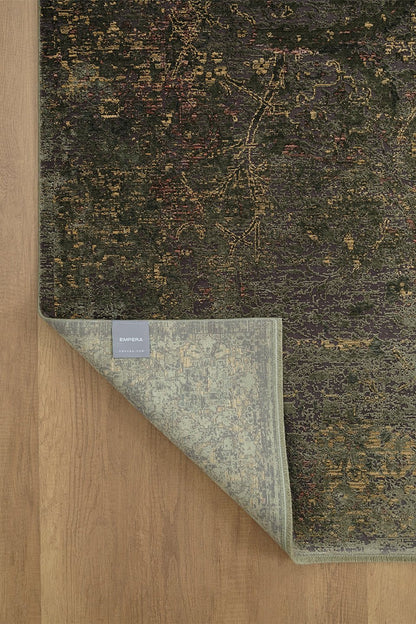 Empera Halı GORDION 6077 SILVARA Geometrik Desenli Oturma Odası, Antre ve Mutfak Halısı