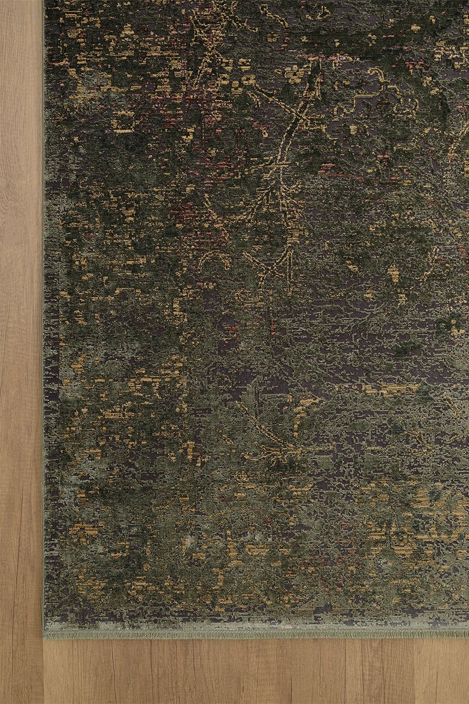 Empera Halı GORDION 6077 SILVARA Geometrik Desenli Oturma Odası, Antre ve Mutfak Halısı