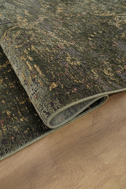 Empera Halı GORDION 6077 SILVARA Geometrik Desenli Oturma Odası, Antre ve Mutfak Halısı