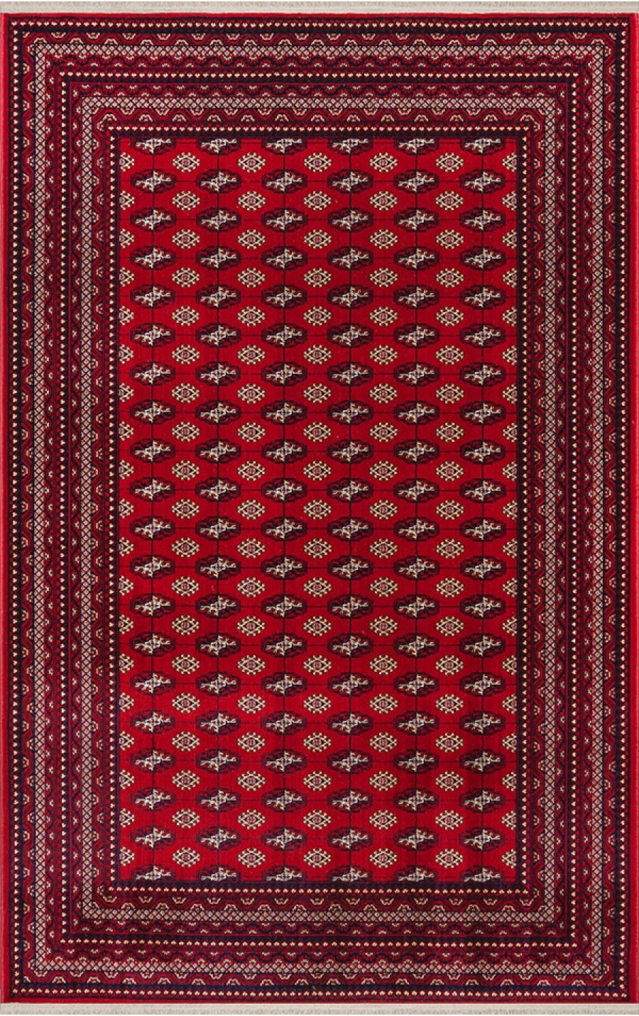 Dubai 62096-10 Klasik Etnik Desenli Dokuma Otantik Halı
