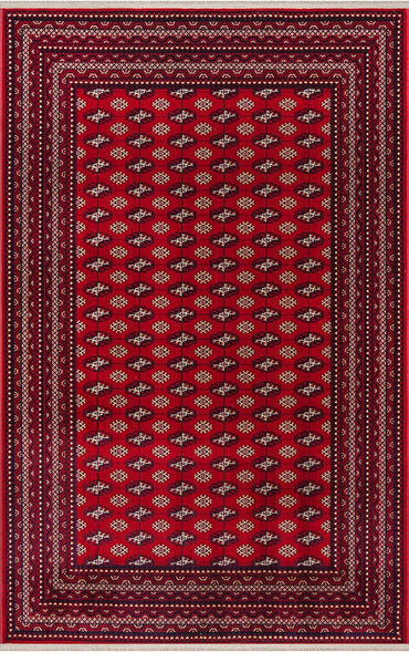 Dubai 62096-10 Klasik Etnik Desenli Dokuma Otantik Halı