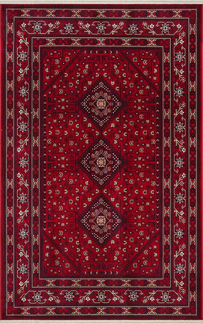 Dubai 62099-10 Klasik Etnik Desenli Dokuma Otantik Halı