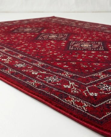 Dubai 62099-10 Klasik Etnik Desenli Dokuma Otantik Halı