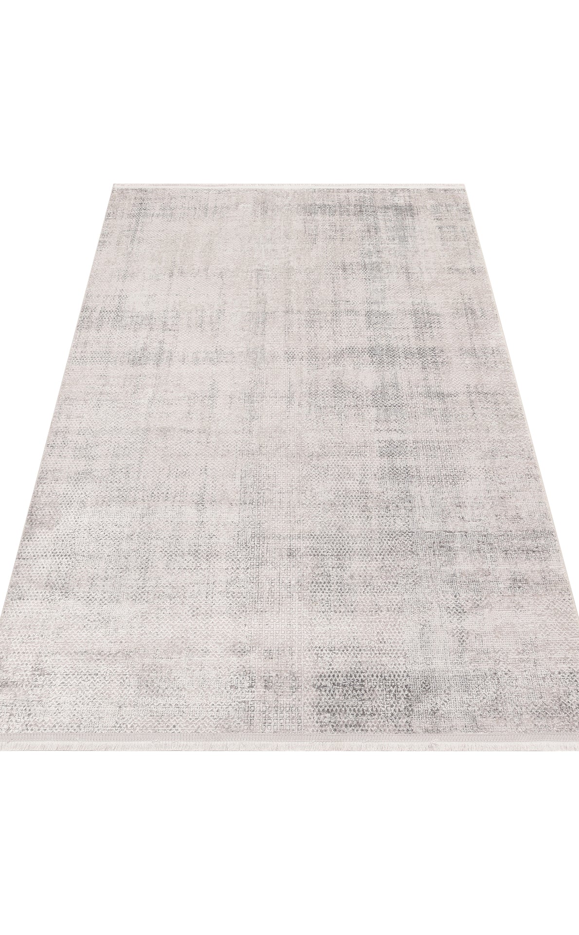 ST 21 GREY XW  - SATEEN - Hav Toz Vermez Yıkanabilir Kaymaz İnce Dokuma Modern Halı 