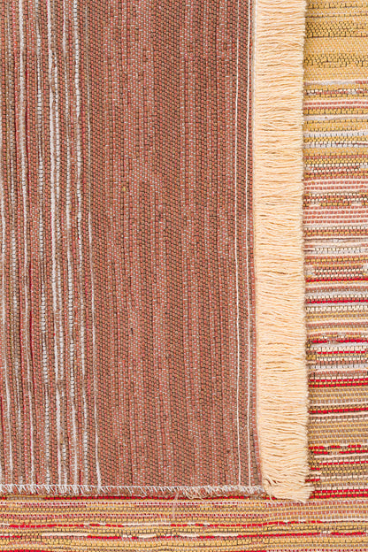 Kutnu Kilim KTN 02 Natural Ombre Renk Geçişli Çift Taraflı Yıkanabilir Hav Vermez Salon Kilimi
