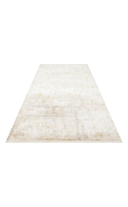 ZRH 02 CREAM BEIGE  - ZURICH - Akrilik ve Polyester İle Üretilen Şık Salon Halısı