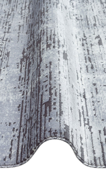 ST 20 SILVER XW  - SATEEN - Hav Toz Vermez Yıkanabilir Kaymaz İnce Dokuma Modern Halı 