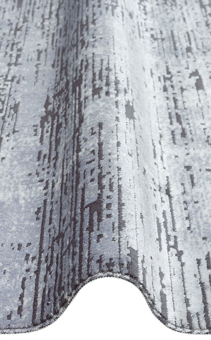 ST 20 SILVER XW  - SATEEN - Hav Toz Vermez Yıkanabilir Kaymaz İnce Dokuma Modern Halı 