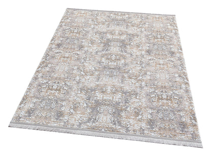 ST 06 BEIGE GOLD XW  - SATEEN - Hav Toz Vermez Yıkanabilir Kaymaz İnce Dokuma Modern Halı 