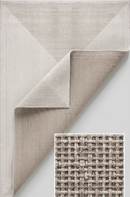 Lara 68351- 070 Hav Toz Vermez Yumuşak Dokulu Etnik Desenlere Sahip Modern Halı