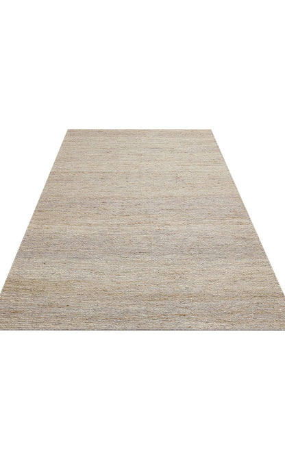 SMK PLAIN GREY  - SOUMAK - Soumak Örgülü Naturel Kendir Halı