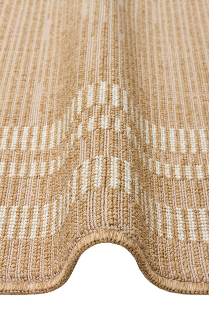 Balı Jute BLJ 03 Jute Beyaz - Doğal Jüt Dokulu Modern Hav Yapmayan Halı Yumuşak Tuşeli Sisal Halı
