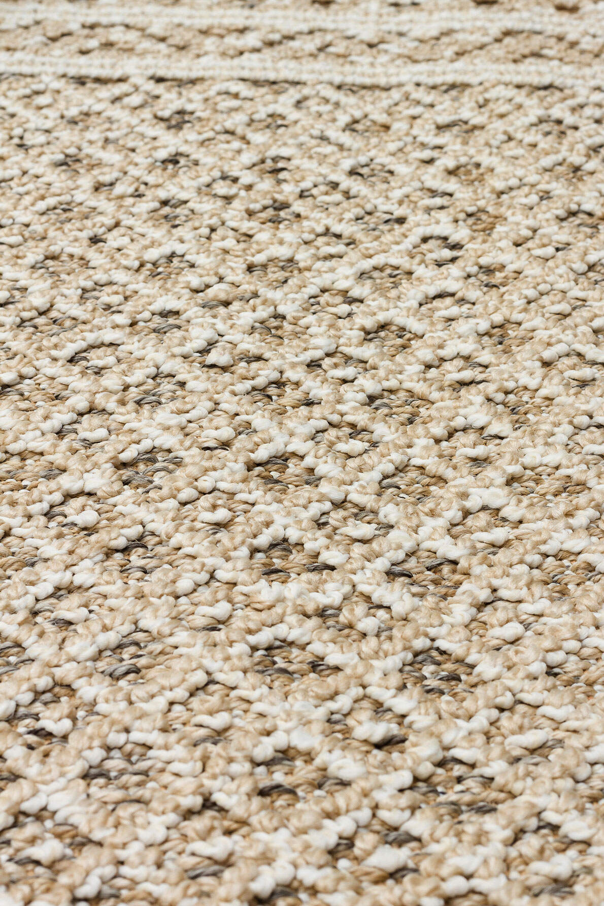 SH 15 GREY BEIGE  - SOHO - Hav Toz Vermez Hasır Dokuma Modern Makine Halısı