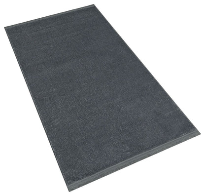 Yoga 5014 Antrasit - Kaymaz Yıkanabilir Halı | Yumuşak Dokulu Düz Renk Halı