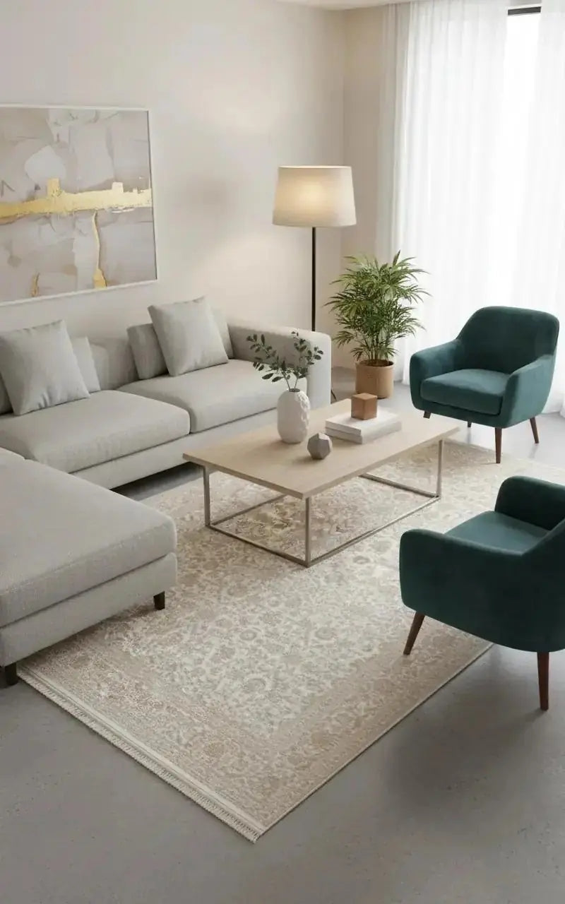 Premium 69799 070 Koleksiyonu %100 Akrilik Modern Makine Halısı