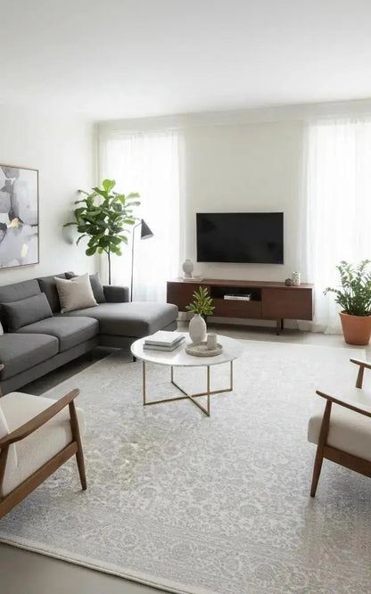 Premium 69799 060 Koleksiyonu %100 Akrilik Modern Makine Halısı
