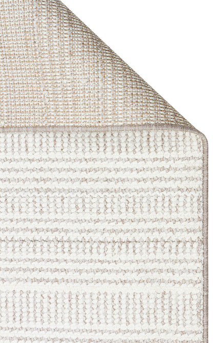 OSL 02 WHITE GREY  - OSLO - Hav Toz Vermez Hasır Dokuma Modern Makine Halısı