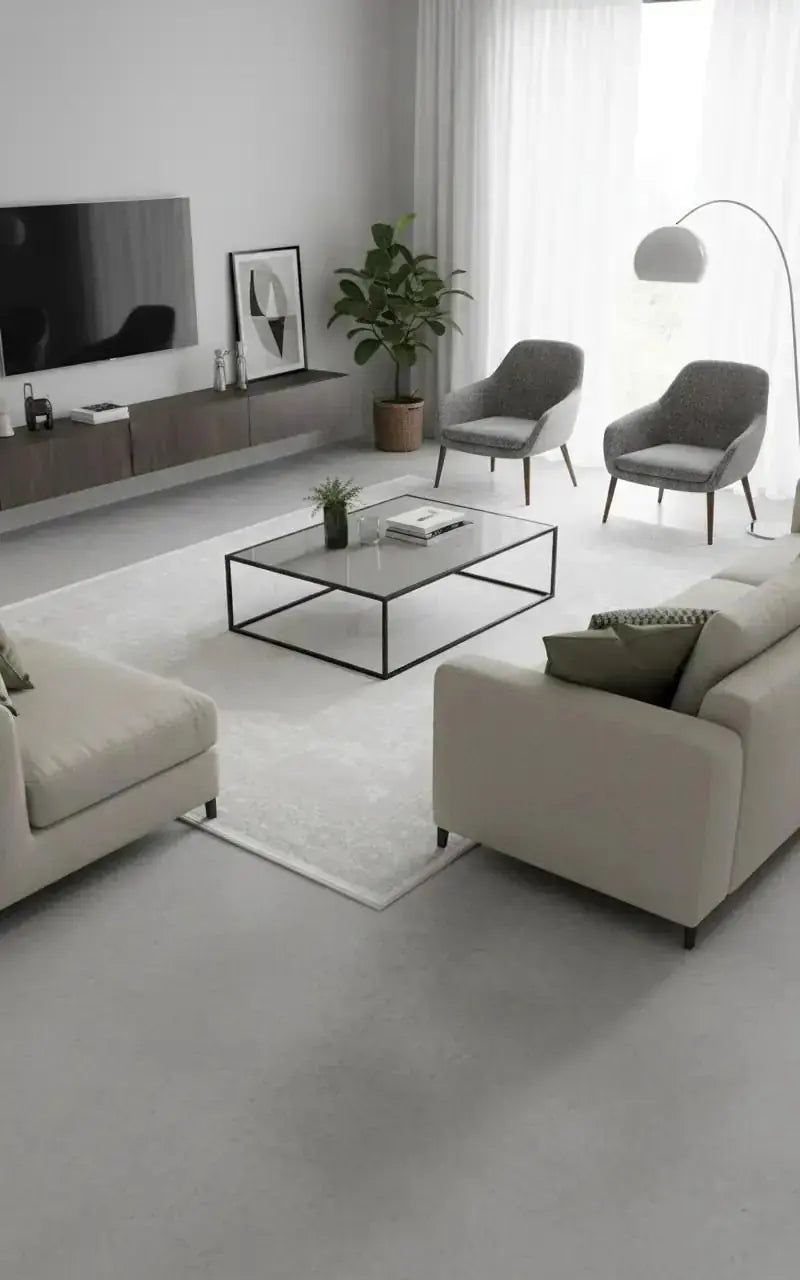 Premium 69805-060  Koleksiyonu %100 Akrilik Modern Makine Halısı