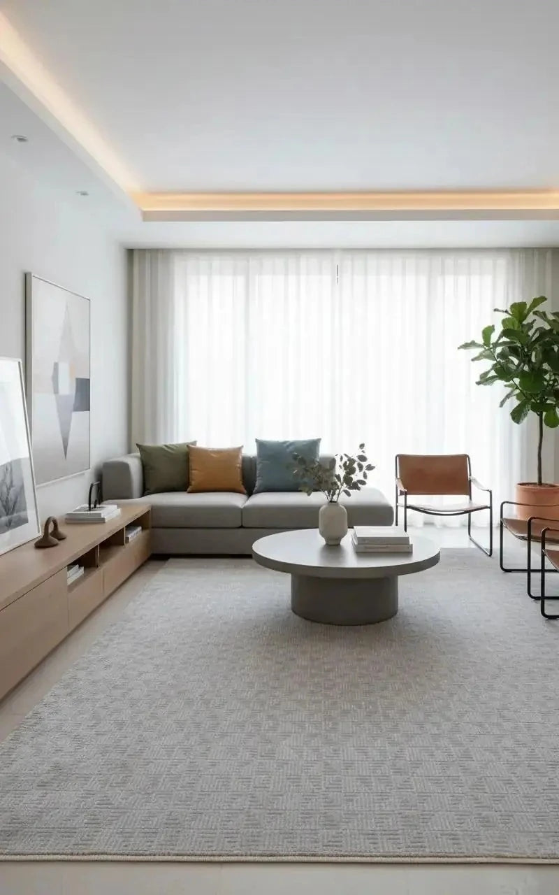 Premium 69813-95 Koleksiyonu %100 Akrilik Modern Makine Halısı