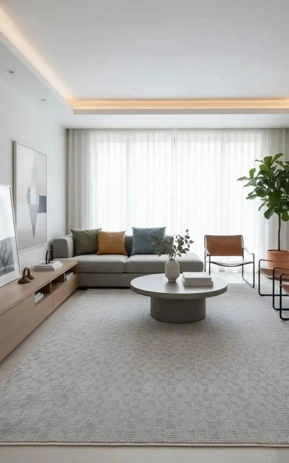 Premium 69813-95 Koleksiyonu %100 Akrilik Modern Makine Halısı