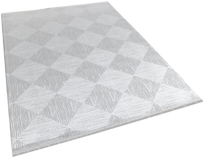 Lima 6242 Gri - Polyester Şönil Halı | Dokuma Tabanlı Model