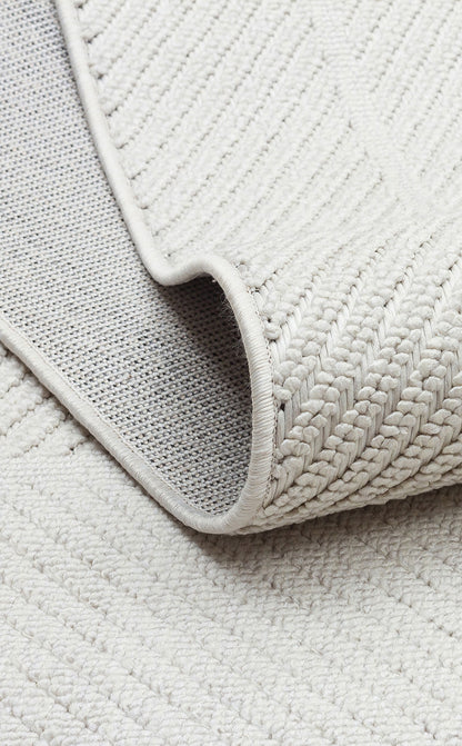CZY 06 CREAM LW  - COZY - Hav Toz Vermez Modern Örgü Dokuma Makine Halısı