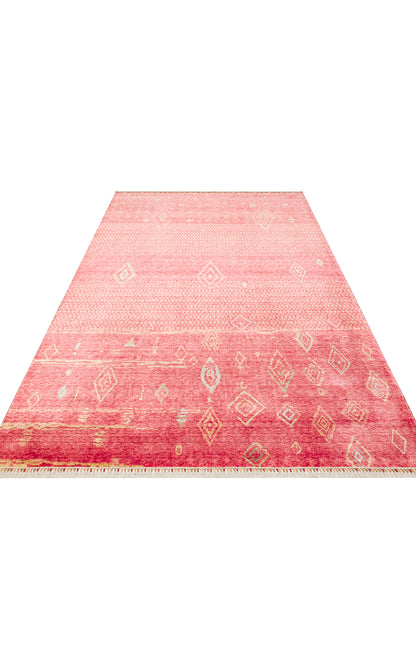 ZR 15 RED AUTUMN  - ZARA - Otantik Desenli El Emeği ile Özel Tezgahlarda Üretilen Modern Uşak Halısı