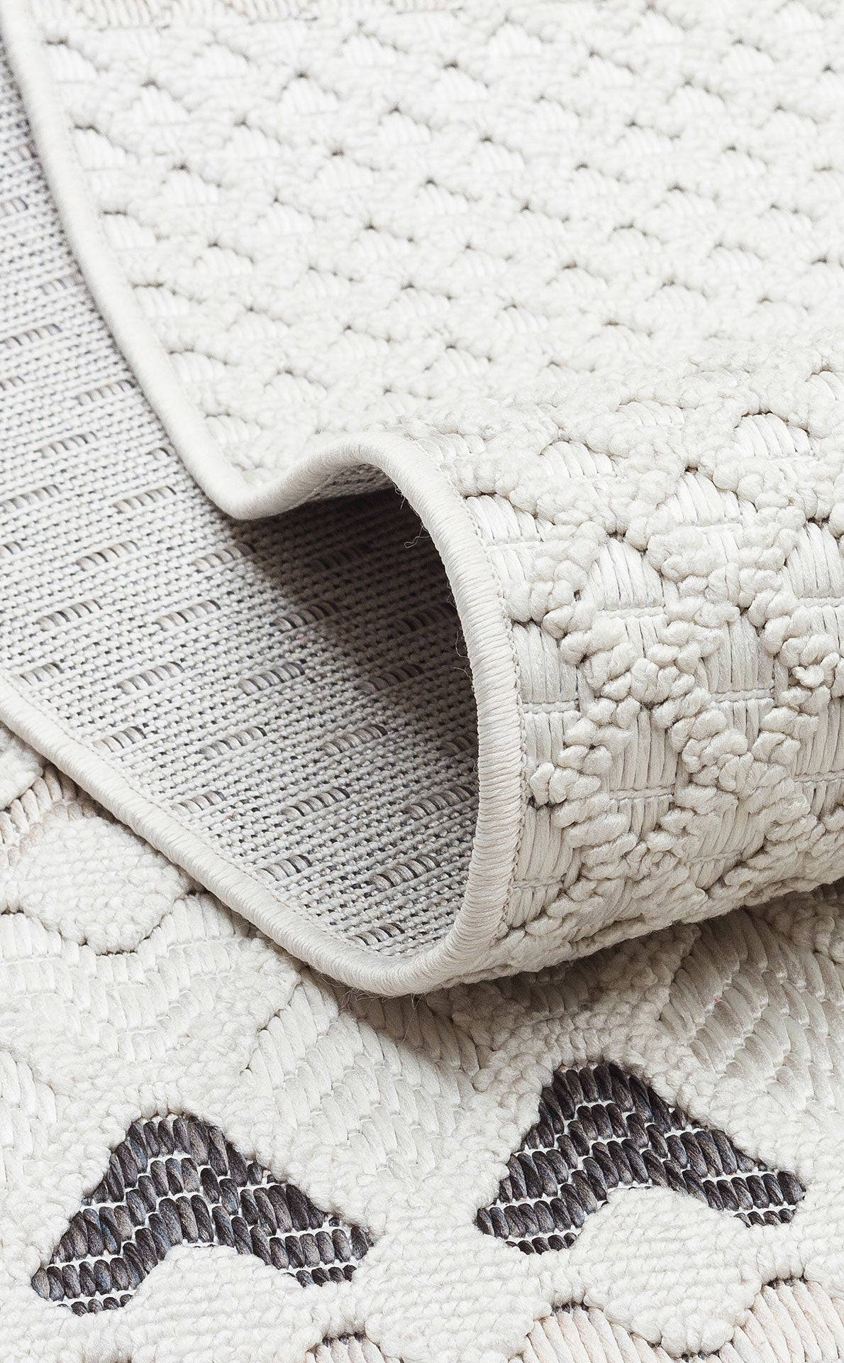 CZY 07 CREAM BEIGE LW  - COZY - Hav Toz Vermez Modern Örgü Dokuma Makine Halısı