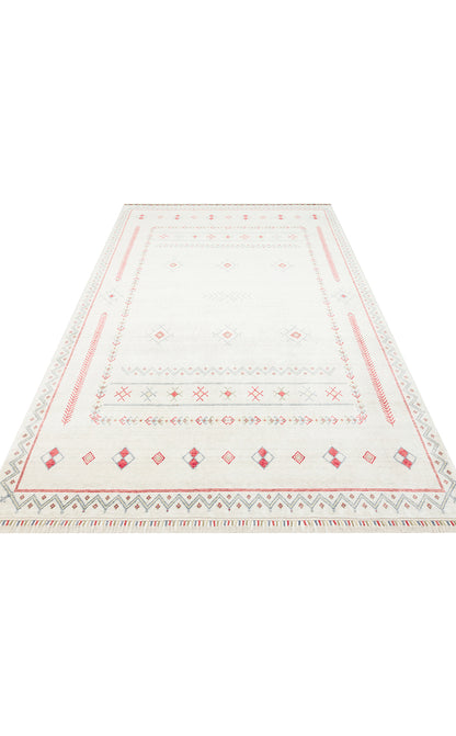ZR 20 BEIGE  - ZARA - Otantik Desenli El Emeği ile Özel Tezgahlarda Üretilen Modern Uşak Halısı