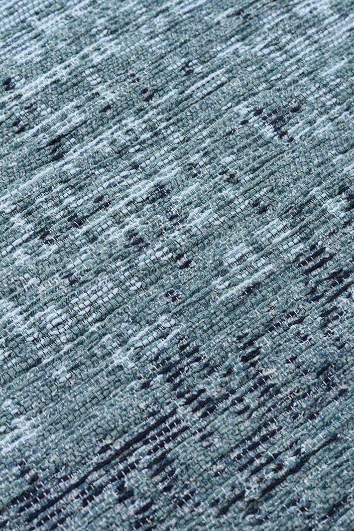 Kutnu Kilim KTN 01 Antrasit Ombre Renk Geçişli Çift Taraflı Yıkanabilir Hav Vermez Salon Kilimi