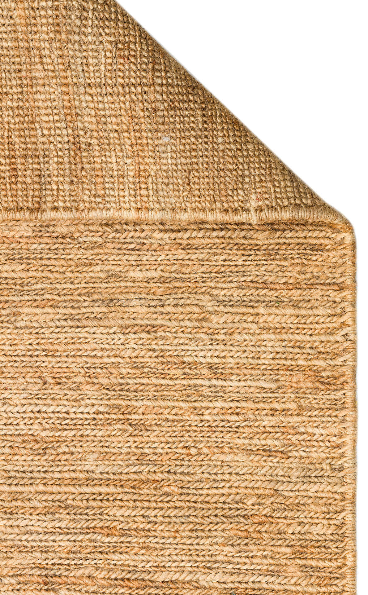 SMK PLAIN NATURAL  - SOUMAK - Soumak Örgülü Naturel Kendir Halı