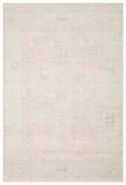 Grace GRC 01 Pastel - Pastel Tonlu Vintage Desenli Klasik Hav Vermeyen Halı