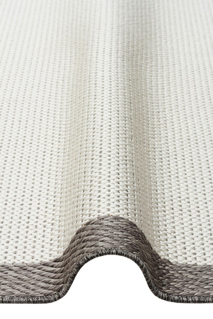 Mono MNO 04 Gri  - Yıkanabilir Kaymaz Kilim Halı
