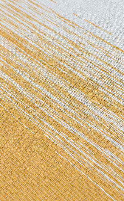 Arya Craft ARC 03 Gri Sarı - Yıkanabilir Çift Taraflı Modern Dokuma Kilim