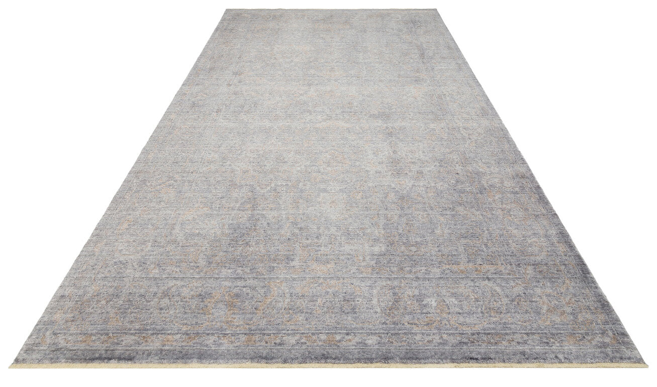 TF 02 D.GREY BRONZE  - TAFTAN - Pakistan Overdyed Tarzı Halı,  Özel Tezgah Üretilen Uşak Halısı
