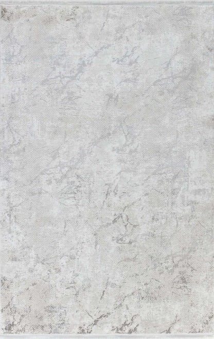 Lima 6251 Gri - Polyester Şönil Halı | Dokuma Tabanlı Model