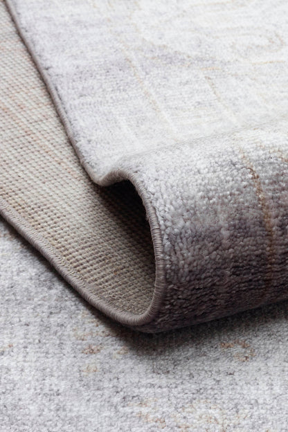 TF 03 D.GREY BRONZE  - TAFTAN - Pakistan Overdyed Tarzı Özel Hav Vermeyen ve El Emeği ile Özel Tezgahlarda Üretilen Uşak Halısı 