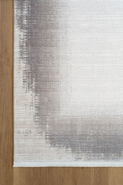 Empera Halı Balenci 7009 Jasmir Kendinden Saçaklı Modern Klasik Salon Halısı