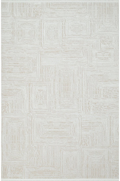 Empera Halı Corven 7064 ELARA Geometrik Desenli Oturma Odası, Antre ve Mutfak Halısı